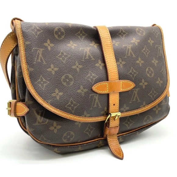 💎 GORGEOUS 💎Authentic Louis Vuitton crossbody SAUMUR pm - Picture 3 of 12